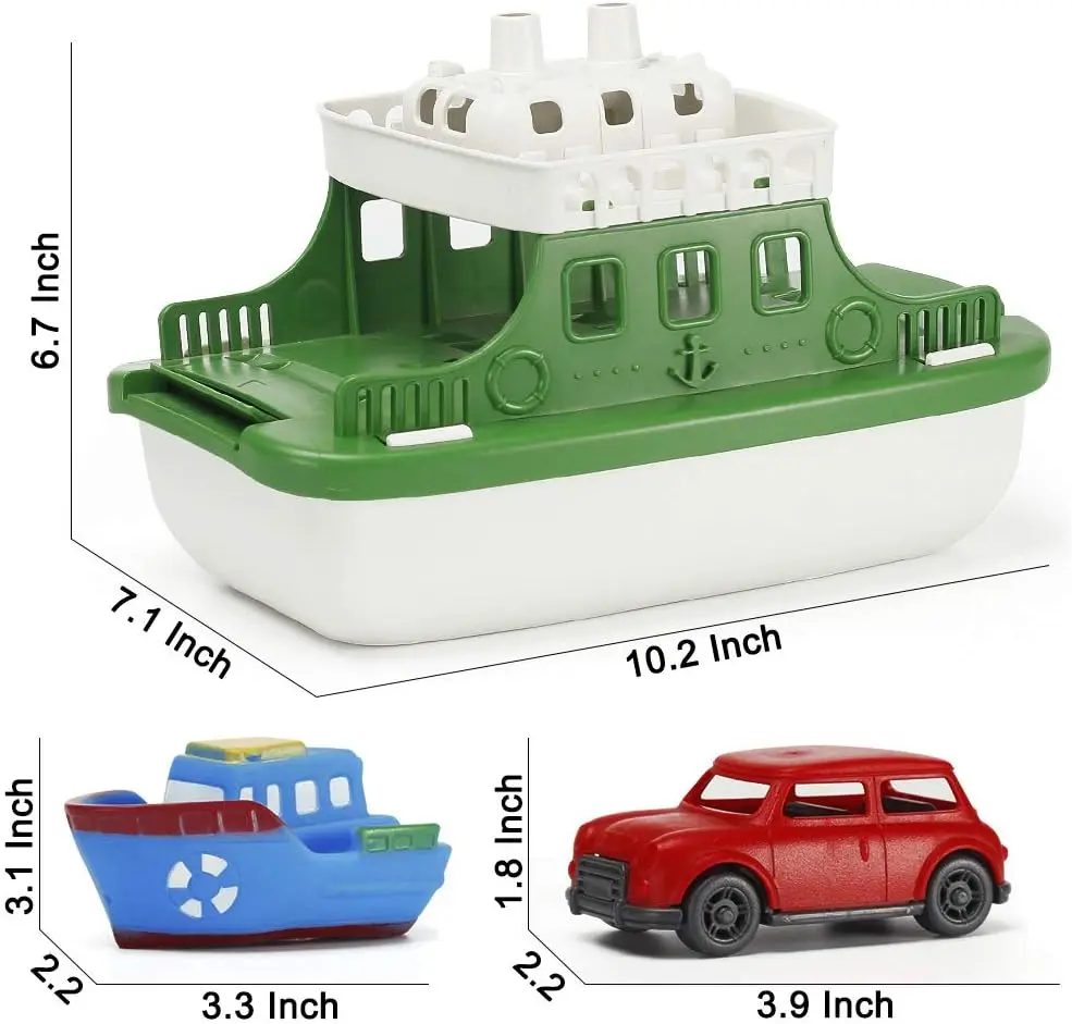 Mini Car Baby Shower Boat Carrying Toy Shower Boat Sprinkler Swimming Pool Children's Bathtub And Beach Birthday Gift 5