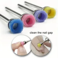 MAOHANG 6pcs Pro Nail Drill Bit Cleaning Dust Brush For Electric Manicure Machine Tools Random Colors 1
