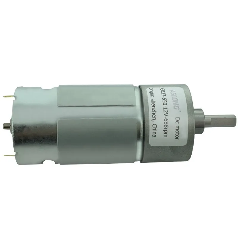 JGB37 550 DC Gear Motor 12 V High Power Torsi Tinggi Motor 19/31/58/ 95