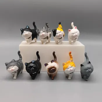 Cute Cat Figurine Set 1