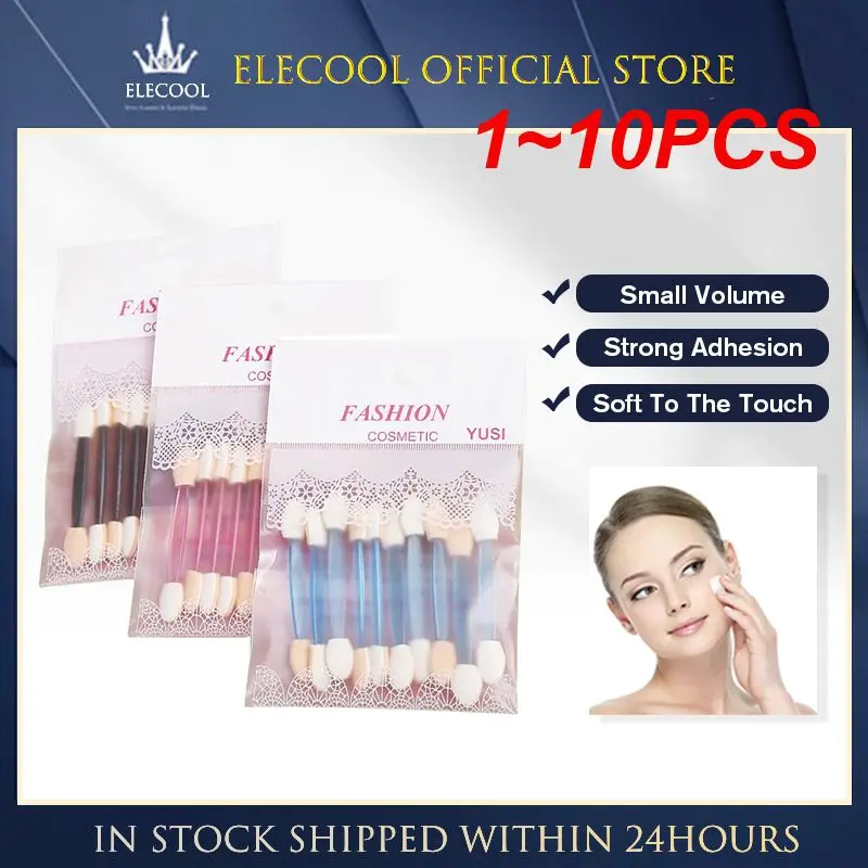 

1~10PCS Disposable Eyeliner Eye Shadow Sponge Brushes Lip Brush Sponge Applicator Tool For Women Lady Beauty Makeup Tool