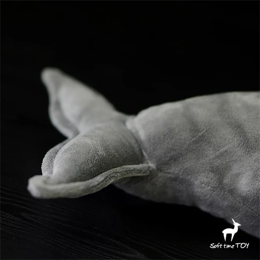 Blue Whale High Fidelity Anime Cute Plushie Baleen Whale Plush Toys Lifelike Animals Simulation Stuffed Doll Kawai Toy Gifts Kid 6