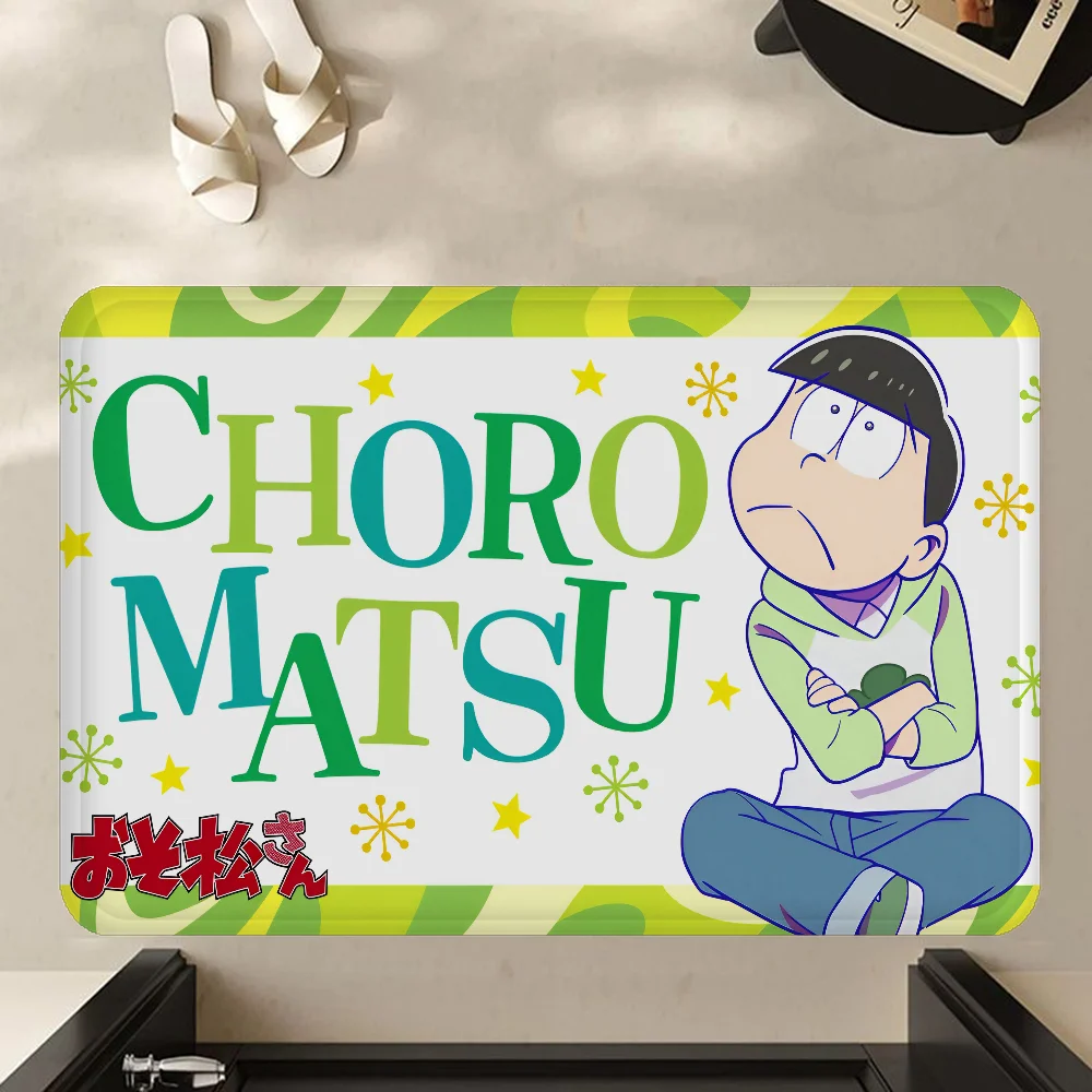 Osomatsu-san Door Mat Nordic Style Bedroom Living Room Doormat Home Balcony Anti-Slip Alfombra 5