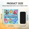 OCEAN SCENE bold-easy Coloring Book for Adults Cute Drawing Book Perfect Gift for Party and Birthday 3