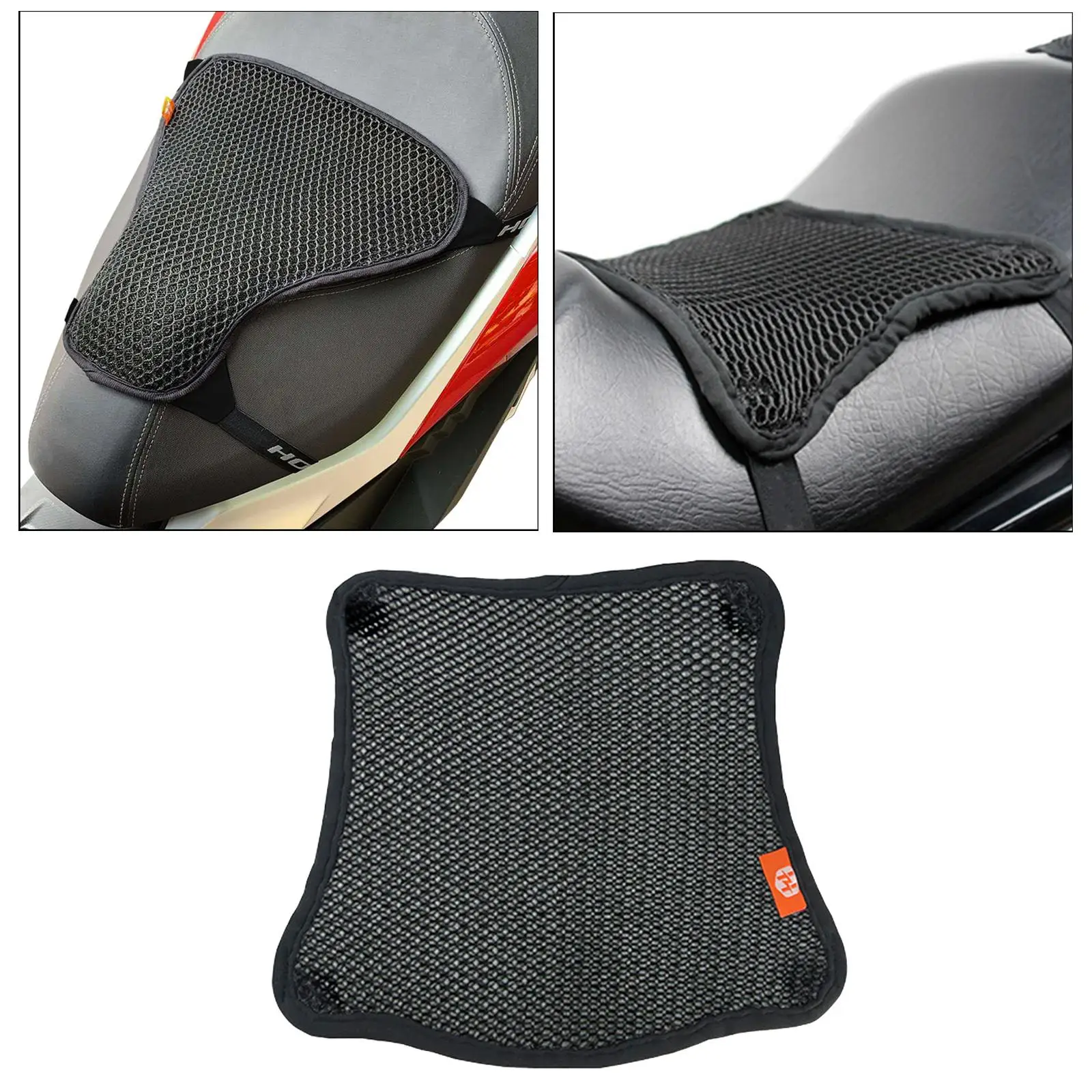 Motorcycle Seat Cushion Butt Protector Cover Reduces Pressure and Fatigue Makes Long Rides More Comfortable