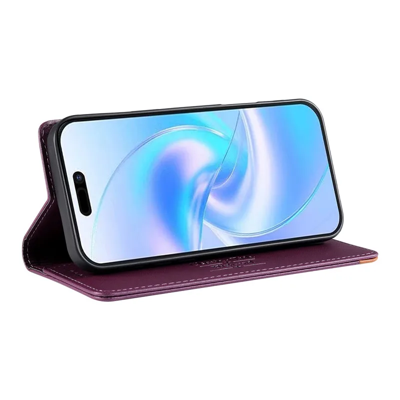 Luxury Flip Wallet Leather Phone Case - Premium Etui Design