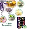 24pcs Shower Steamers Advent Calendar kit Aromatherapy Shower Bombs Self Care and Relaxation Stress Relief Bath Bombs 4