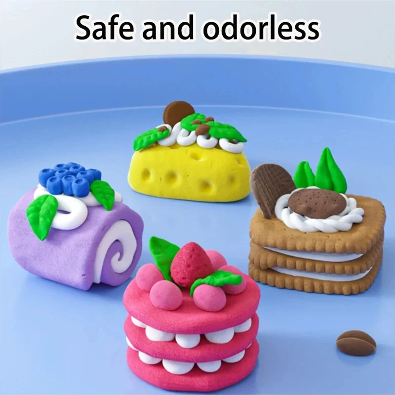 12 24 36 Color Air Dry Ultra Light Clay Set With Carving Tools DIY Craft Toy Gift 4