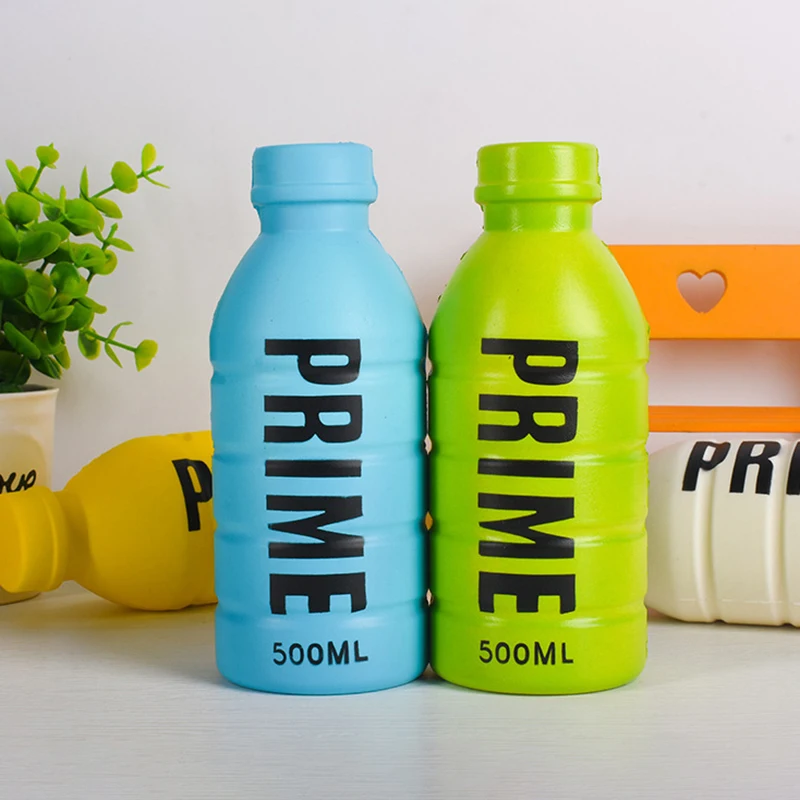 Anti-Stress Prime Drink Bottle Plushie Relief Squeeze Toy Soft Stuffed Latte Americano Coffee Kids Birthday Prop 6