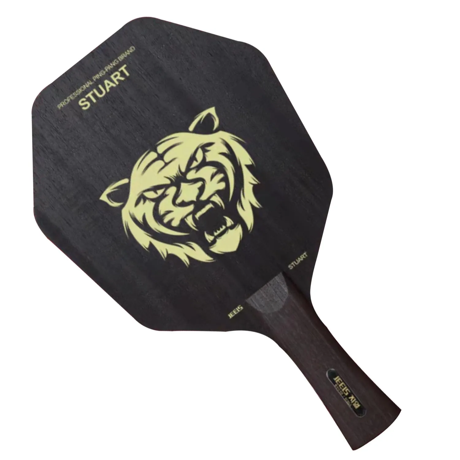 JEELSSTUARTHexagontabletennisbladeprofessionalpurewoodcarbon