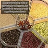 360 Degree Rotating Rice Grain Storage Container Dispenser Dry Cereal Kitchen Food Sealed Insectproof Bucket Kitchen Accessories 3