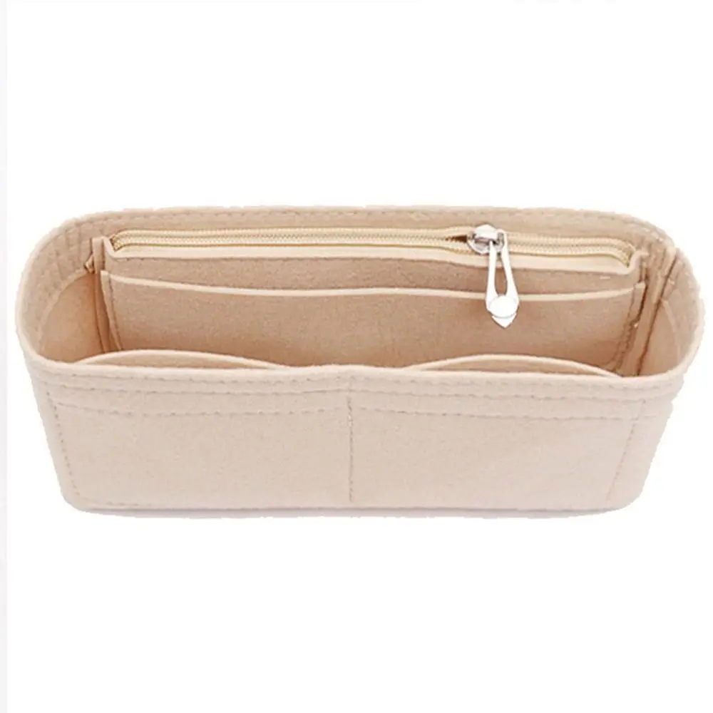 Confidential Organizer Travel Bag Insert Purse Liner Felt Insert Bag Handbag Insert Bag Inner Bag