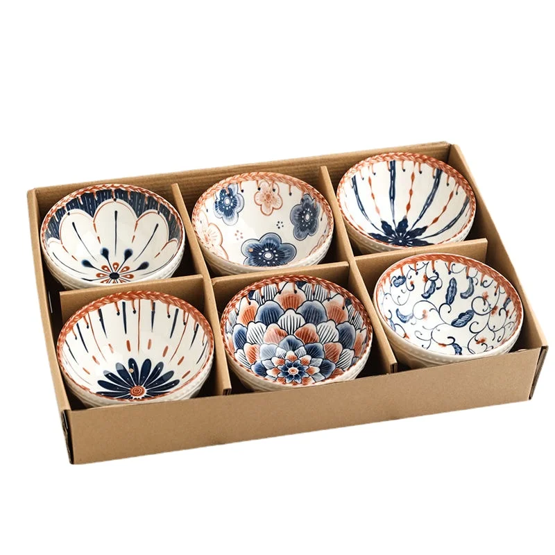 

Stylish Japanese Ceramic Bowls Set for Home and Dining - Perfect for Rice and More