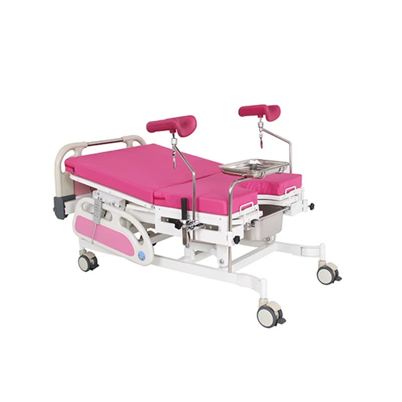 

A-170 Best seller Hospital Electric Obstetric and Gynecology medical examination delivery bed