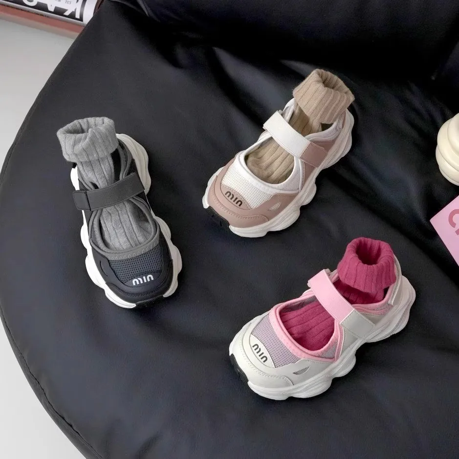 Breathable Sport Sandals Summer Sandals Boys Girls Casual Outdoor Shoe Soft Mary Jane Kids Shoes Fashion Non-slip Sneakers