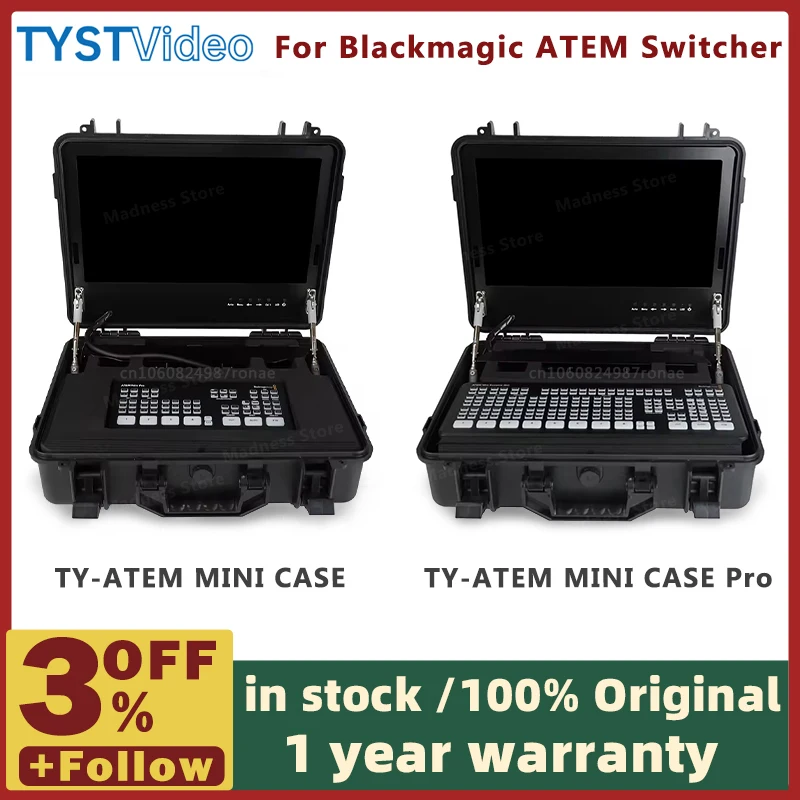 ATEM Mini Pro ハードケース付き ATEM MINI PRO CASE M062022 | Pocket Video Studio New York