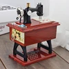 Sewing Machine Music Box Retro Sewing Clockwork Home Crafts Decoration Gift 3