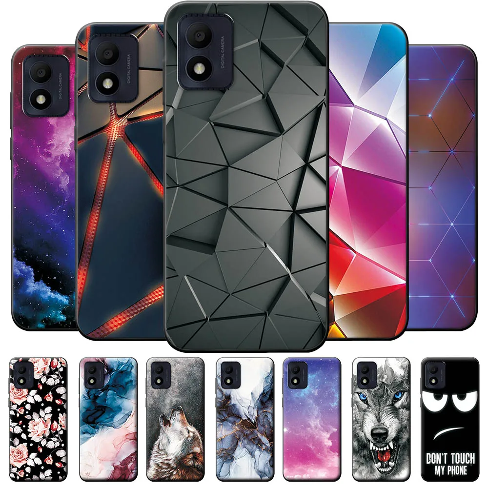 Per Alcatel 1B 2022 Custodia 1B 2022 5031D 5031G Cover Custodia In Silicone Per Alcatel 1B 2022 Fundas Vodafone Smart P12 Back Shell