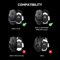 Professional Tempered Glass Mouse Skates Mouse Feet mouseskates for G502X Mouse High Wear-Resistance Feet Sticker - Image 4