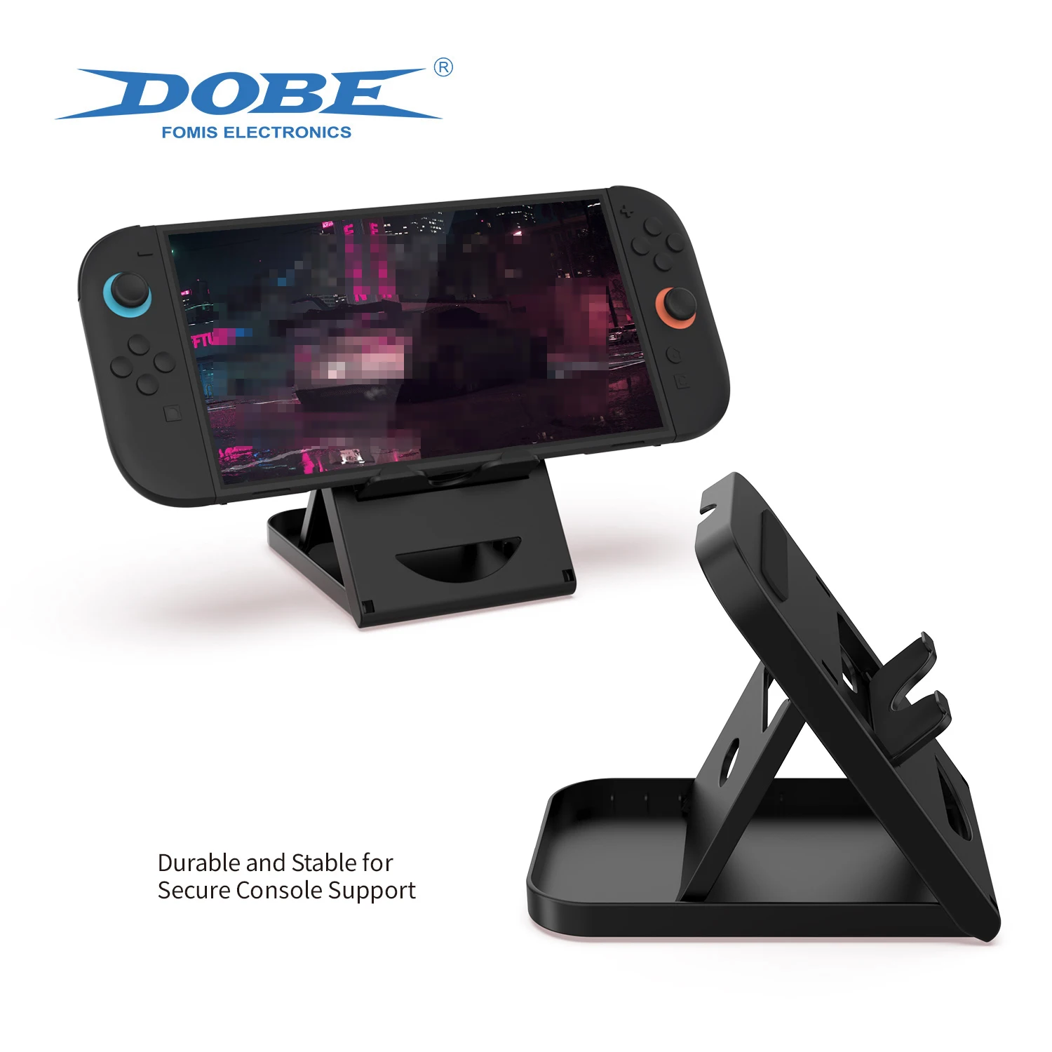 DOBE TNS-1788 접이식 데스크탑 스탠드 (스위치2/스위치/라이트/휴대폰용) - 휴대용 및 설치 간편