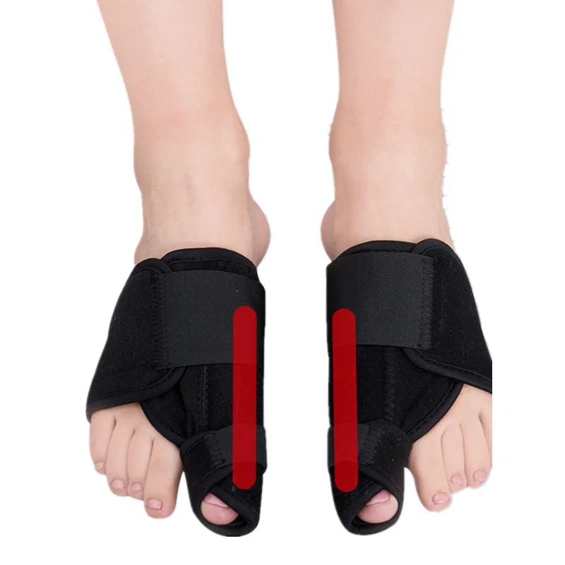 

1pair Bunion Corrector Orthopedic Splint Hammer Toe Straightener Brace Hallux Valgus Pain Relief Big Toe Separators Foot Care