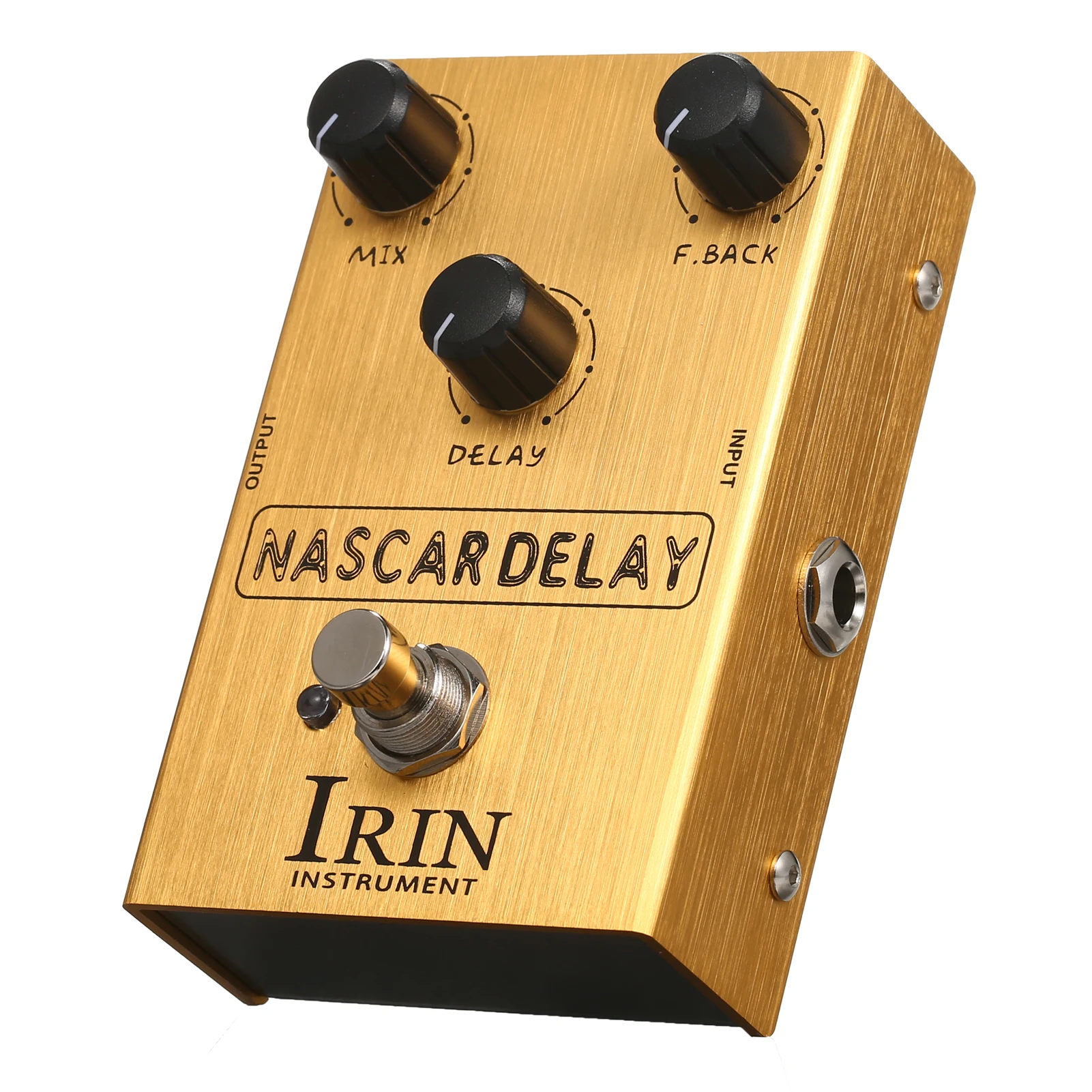 IRINDelayGuitarEffectPedalMixFeedbackDelay3ControlKnobsfor
