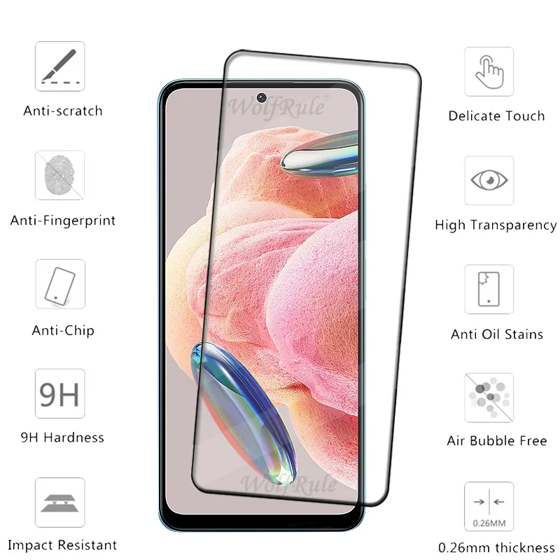 4-Pack Full Cover Tempered Glass Screen Protector