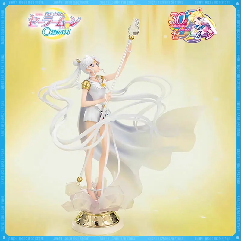 Bandai Anime Sailor Moon Cosmos Darkness Chiama To Light Figuarts Zero Chouette Action Figure Statue Collection Regalo Giocattolo Di Compleanno
