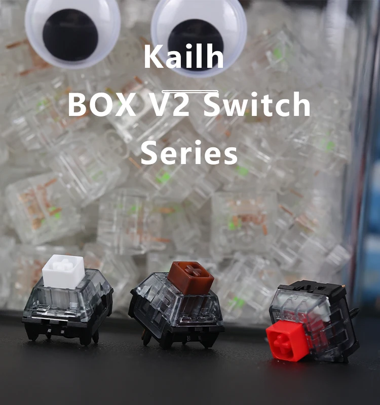 Kailh Box V2 Switch New Version Mechanical Keyboard Switch White 