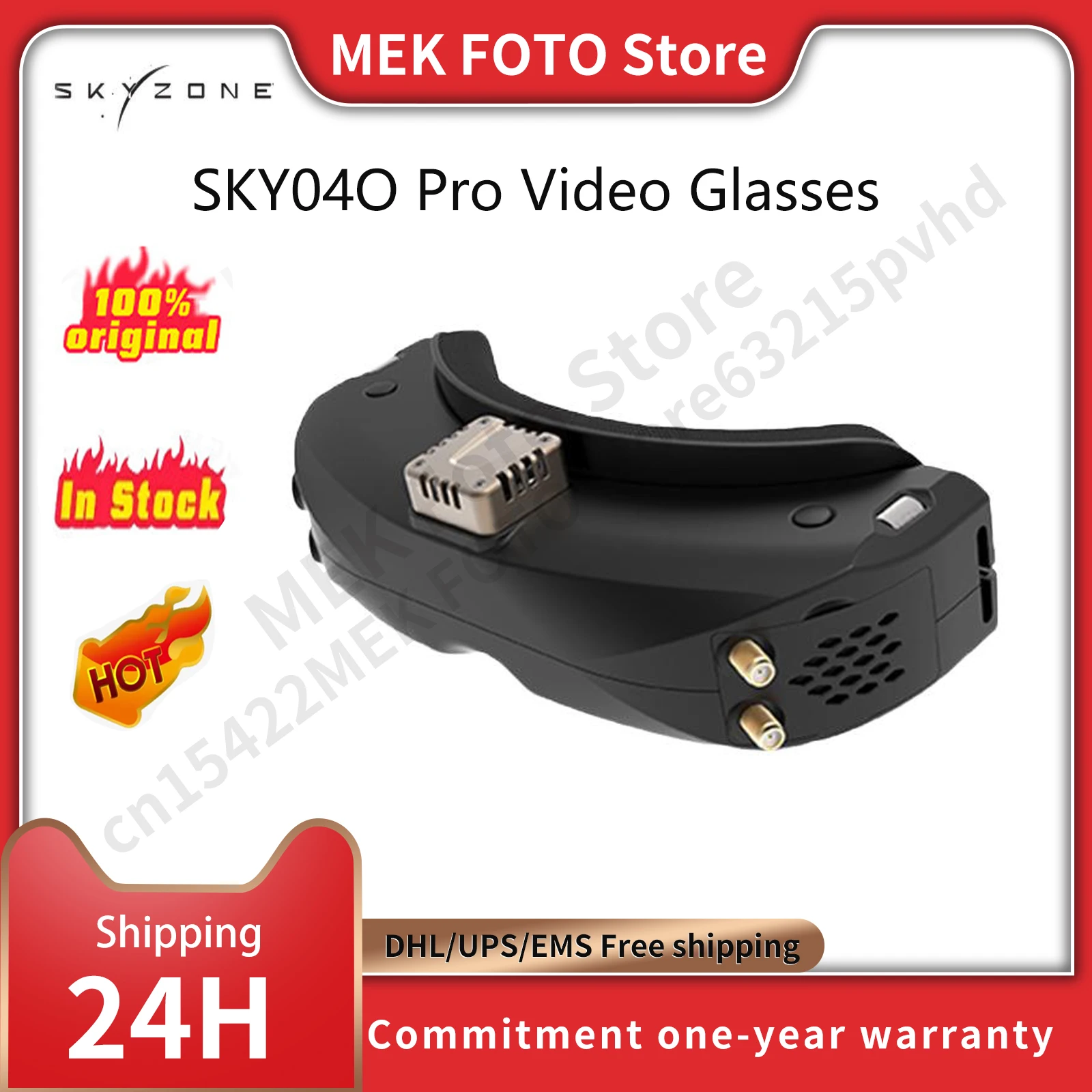 SKYZONE SKY04O Pro OLED FPV-очки 5,8 ГГц 48-канальный приемник Steadyview Разрешение приемника 60 кадров в секунду Частота обновления Очки для отслеживания головы