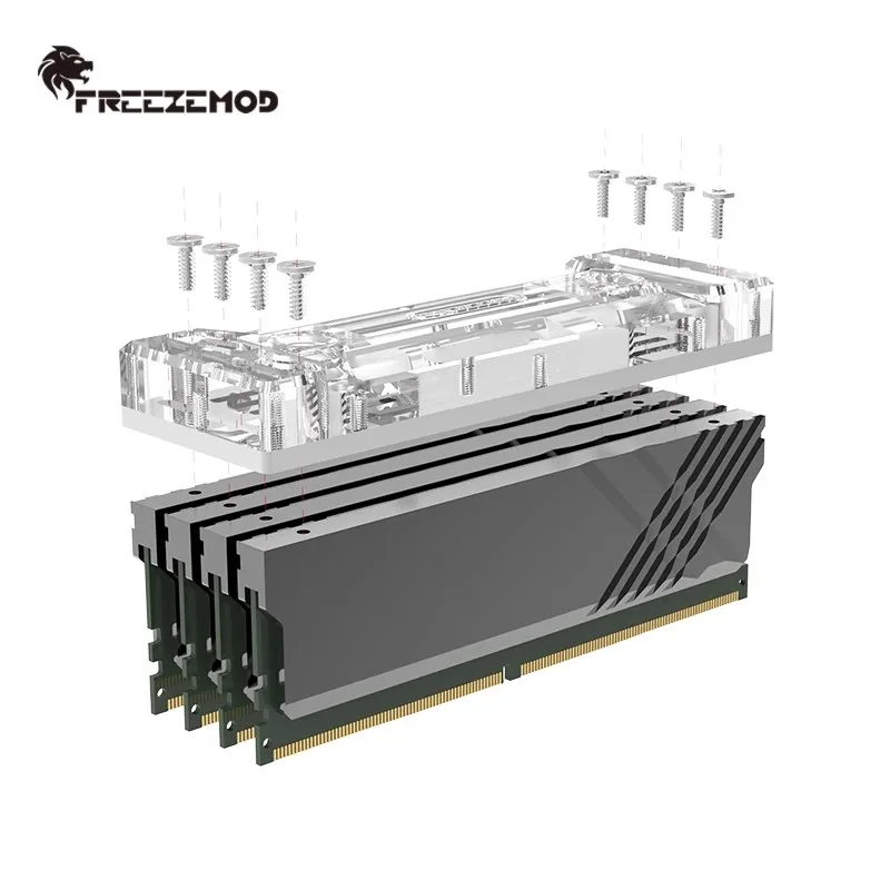 Bloco de Resfriamento a Água para Resfriamento Combo-pm0a com Ram Armadura Compatível com Zepod Navio Pirata Refrigerador de Água - Imagem 3