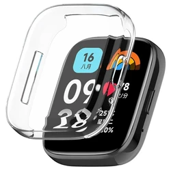Soft Silicone Protective Case with Glass Screen Cover - Redmi Watch 3 (6)