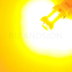 Amber Yellow Super Bright LED Turn Signal Bulb - 1156 3030 Chip, 12V Halogen Replacement - 1156 BAU15S PY21W (Amber)
