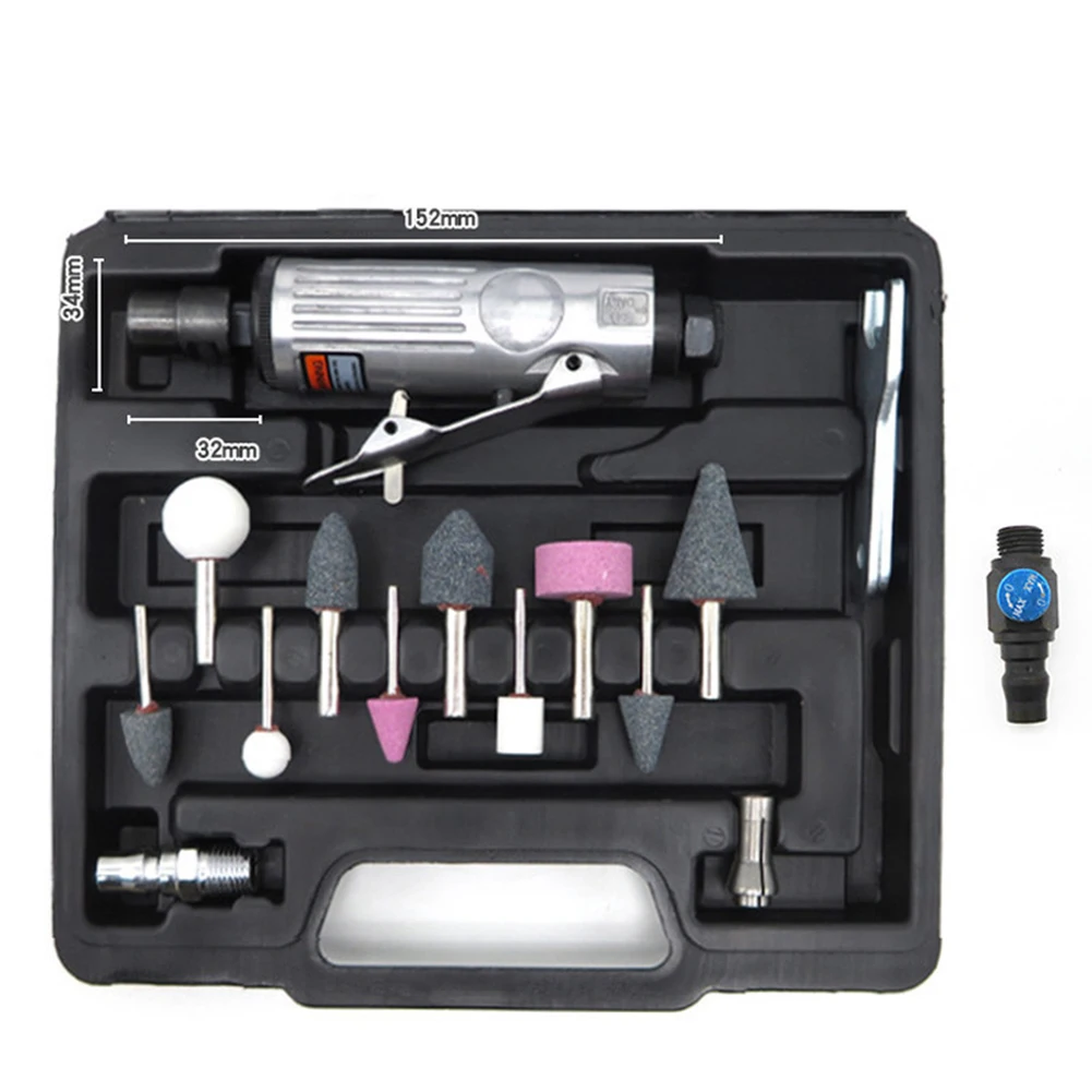 

Air Die Grinder Pneumatic Grinding Machine Air Polishing Cutting Grinding Tool Grinding Bit Kit Electric Grinder Rotary Tool