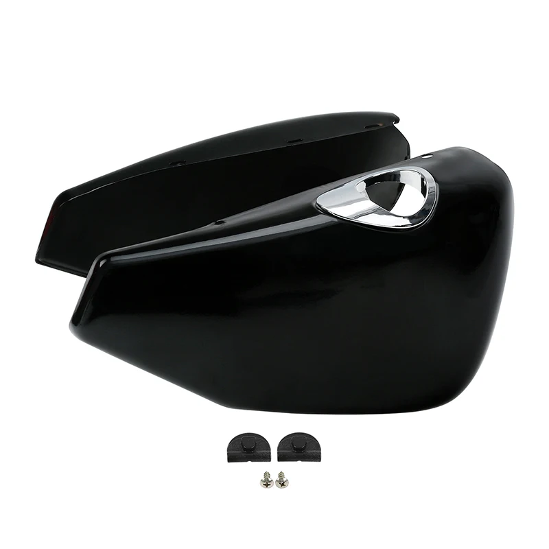 

Motorcycle Left Right Side Battery Cover For Harley Sportster 1200 Nightster XL1200N 883 Custom XL883C Iron