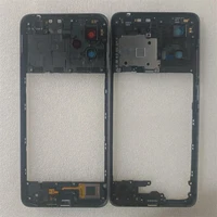 For Motorola Moto G14 G24 G34 G54 Middle Frame Housing Case Bezel Cover With Side Button Repair Parts 2