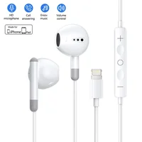 For Apple iPhone 14 Lighting Earphones 13 12 11 Pro Max XR XS X SE 7 8 6 Plus Bluetooth In Ear Wired Earbuds Phone Accessories 1