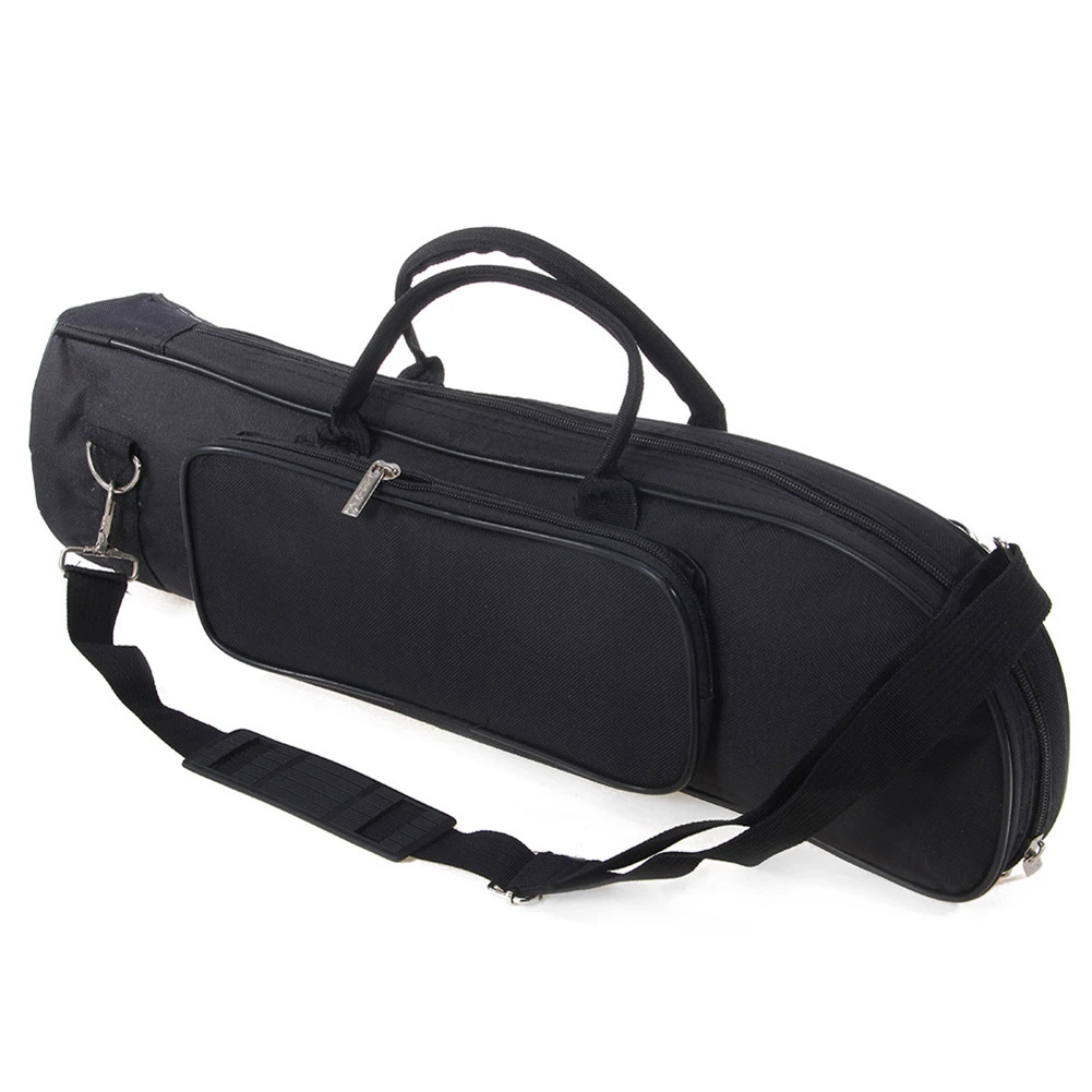 Portable Waterproof Trumpet Gig Bag Soft Case Double Zippers Trumpet