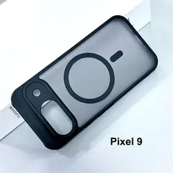 Magnetic Shockproof Matte Protective Case with Hard PC Back and TPU Bumper (For Pixel 9)