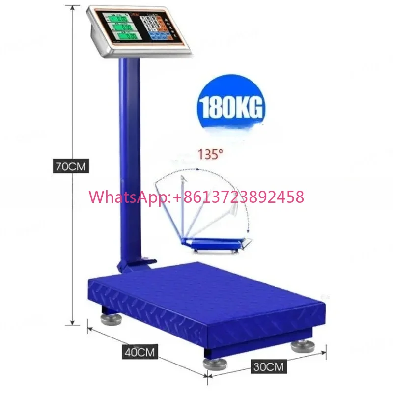 เครื่องชั่งอิเล็กทรอนิกส์ 100 กก. แม่นยำ ทนทาน ใช้งานได้ทุกที่