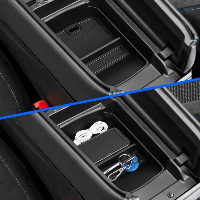 Car Armrest Storage Box Central Control Container For Renault Austral E-Tech Hybrid storage container car console organizer
