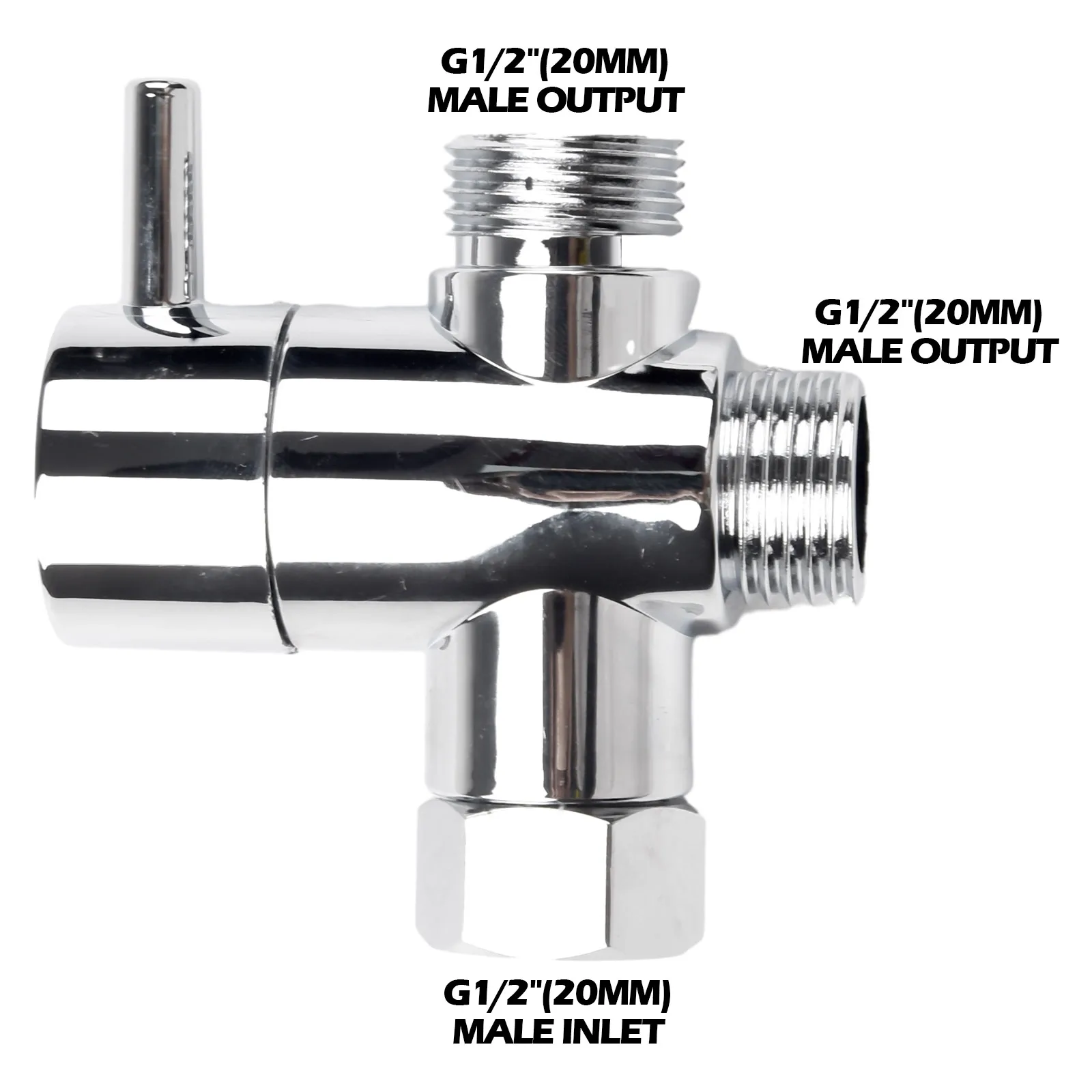 

Распределительный клапан для душевой лейки, 3-ходовой распределительный клапан из АБС-пластика