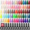 Coscelia 80/40Pcs Nail Glitter Color Gel Polish Set Sparkly Semi Permanent Hybrid Nail Art Varnish Manicure Kits Nails Supplies 1