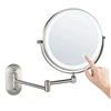 8-Inch Wall-Mounted Fill Light Makeup Double-Sided Bathroom Mirror With LED Color Temperature Control 3X/5X/7X/10X Magnified 6