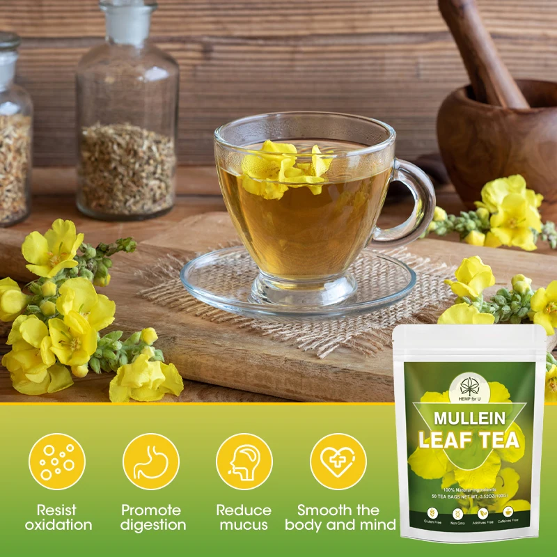 100% Pure Natural Mullein Leaf Extract Lung Cleansing Relieve Cough and Headache Promote Digestion and Help Sleep S7083745455fe42b589d9e85fe03496f2M