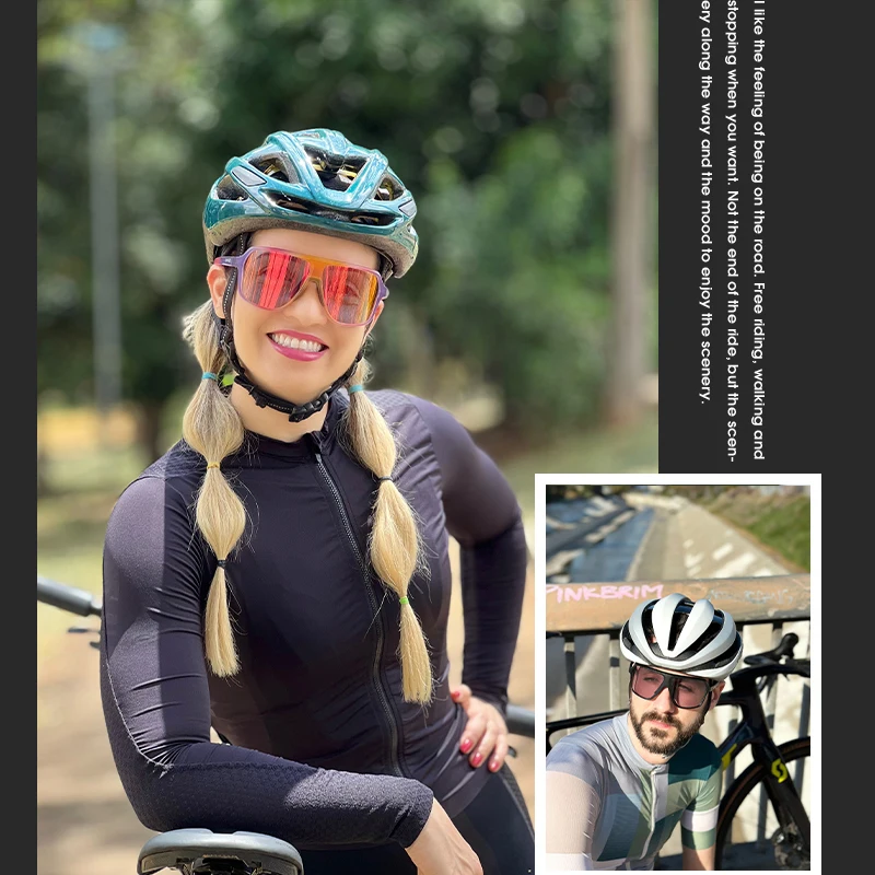 MELLIEX Sport Sonnenbrille Herren Damen, Polarisiert Fahrradbrille