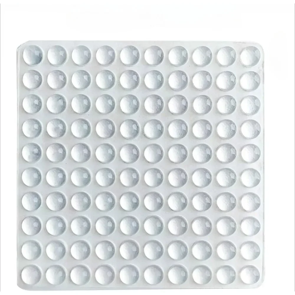 Strength Seller 300/100pcs Silicone Furniture Dots Cushion Protective Pads Self-Adhesive Clear Door Stop Rubber Damper er202