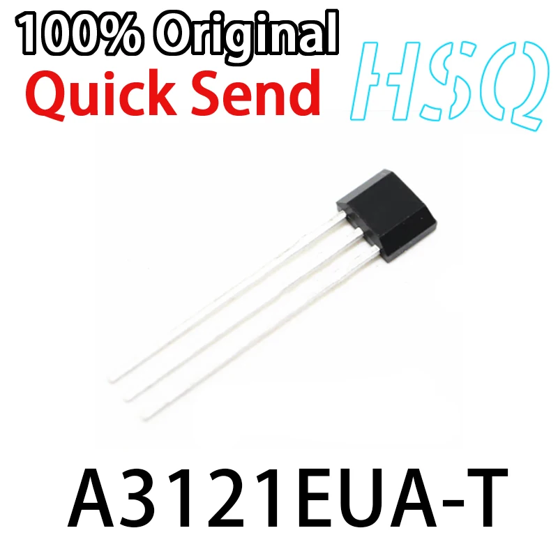 

10PCS New Original A3121EUA-T 21E Direct Insert Sensor TO-92S Triode