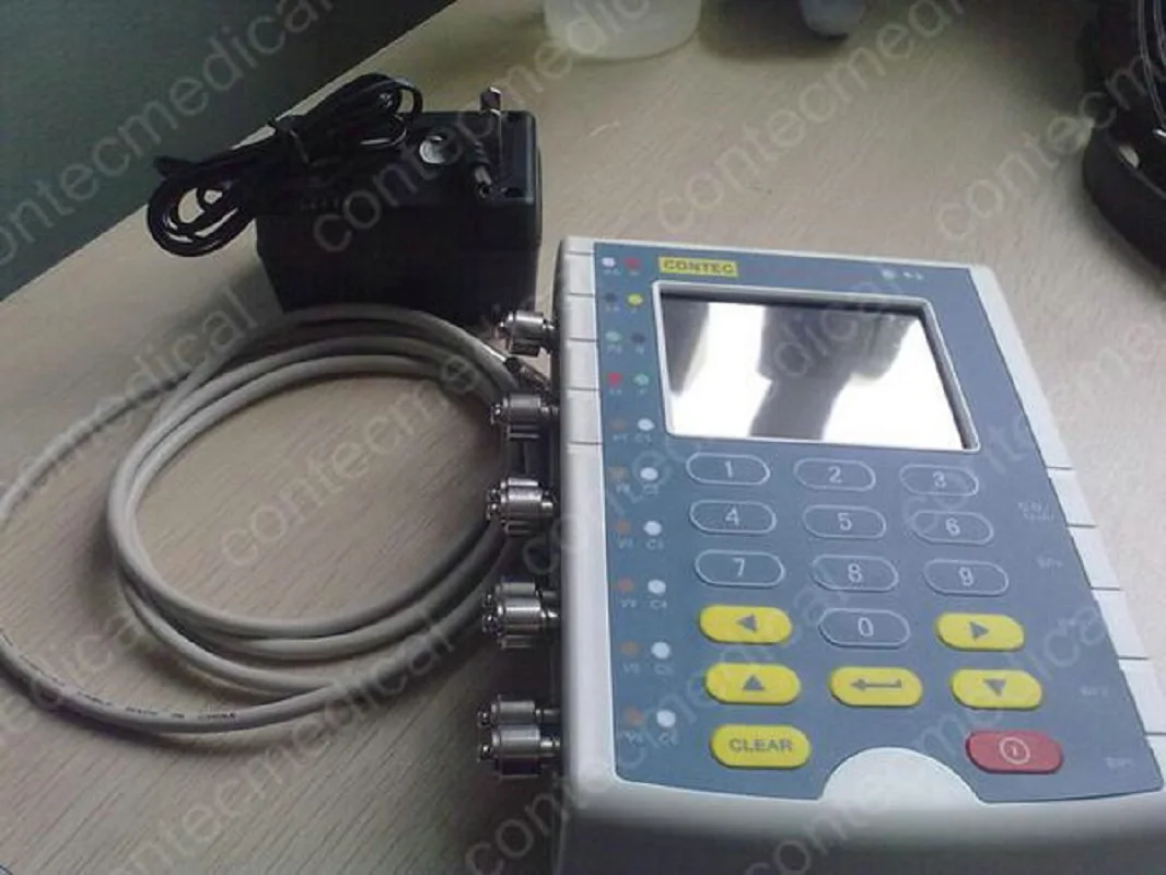 MS400 Multi-Parameter Simulator Touch Screen Patient Monitor 12 Leads ECG RESP TEMP IBP Simulation Device