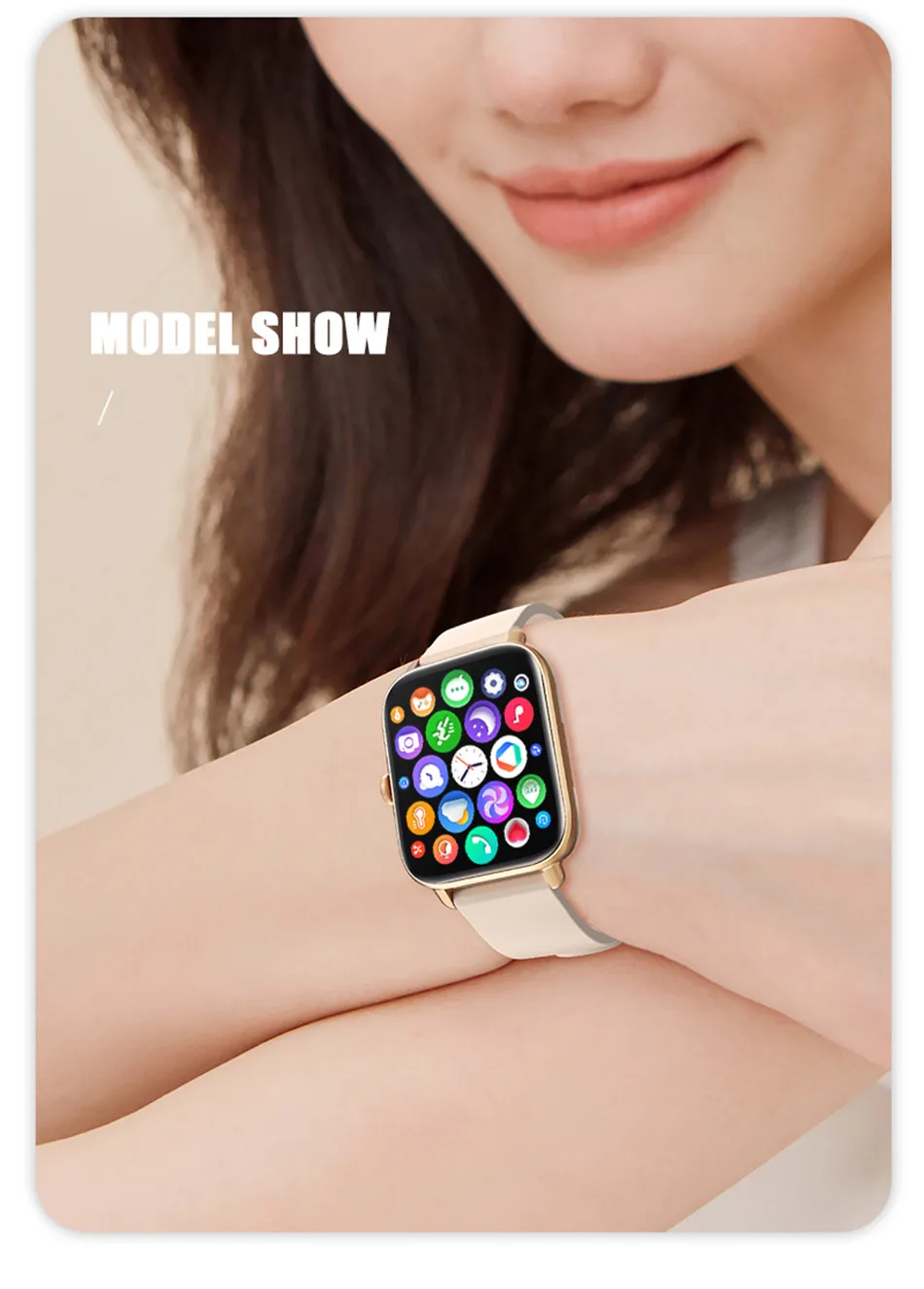 2022 New Full Touch Smart Watch Men women Fitness Watch IP67 Waterproof Bluetooth Answer Call For Android ios Men Smart Watch